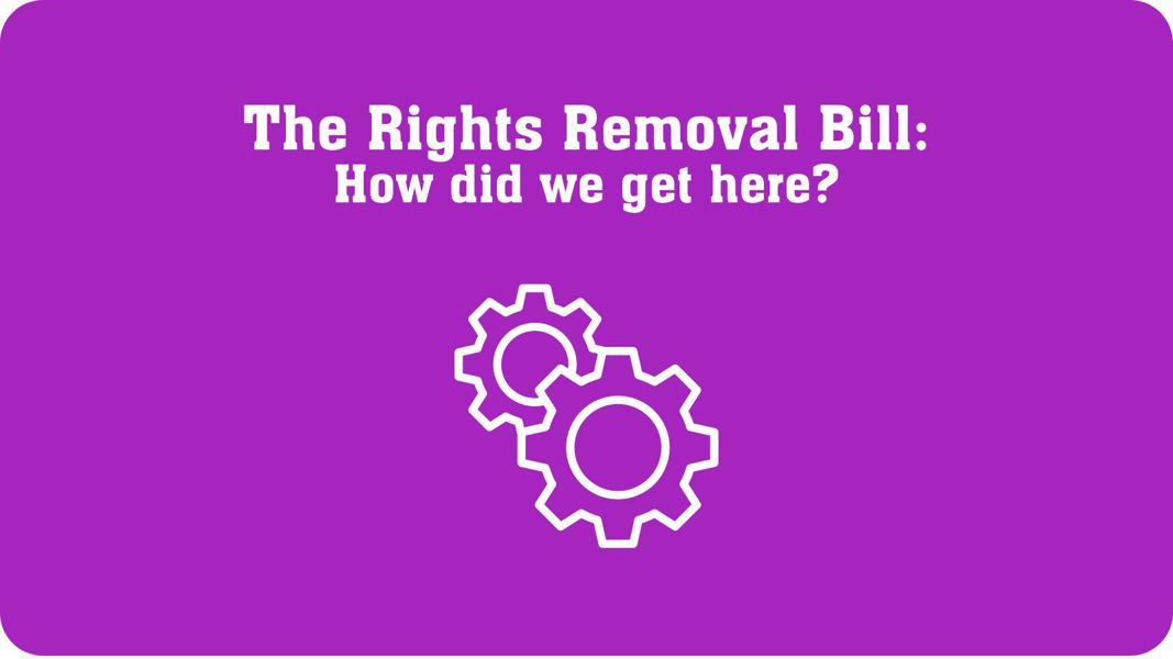 Rights Removal Bill How did we get here? BIHR