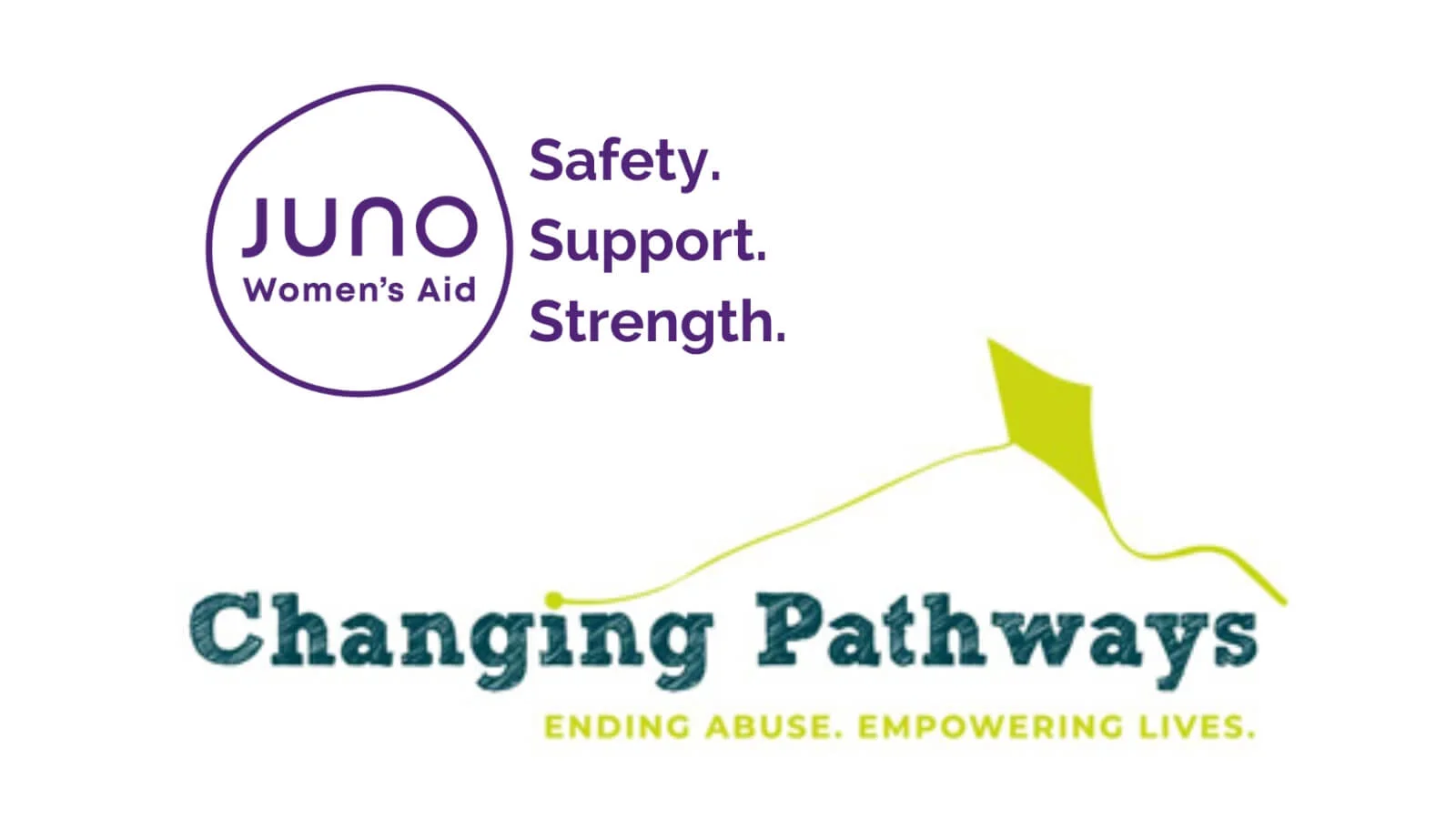 Image of Juno and Changing Pathways logos